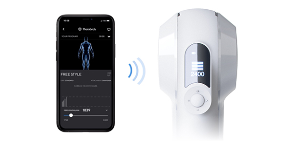 theragun connecte personnalisable